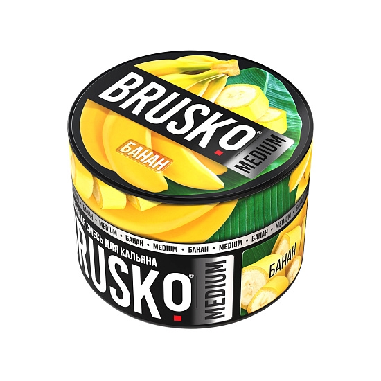 Купить Brusko Medium - Банан 50г